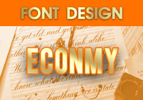 Font Design Package Economy
